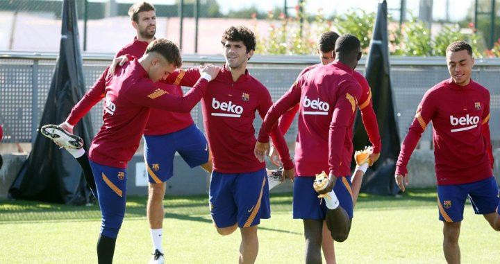 Entrenamiento del Barça / FCB