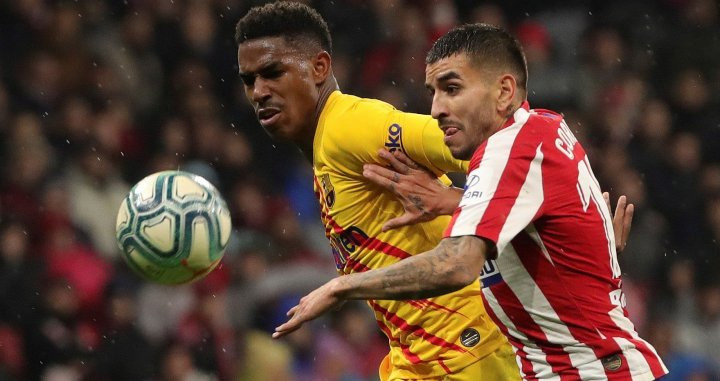 Junior Firpo, el peor del Barça frente al Atleti/ EFE