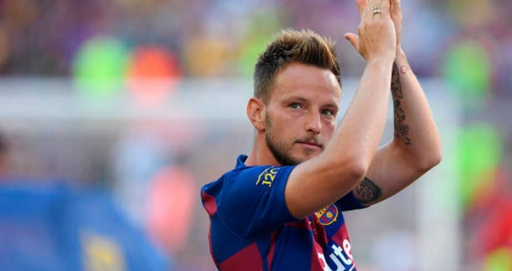 Ivan Rakitic en un partido del Barça / EFE