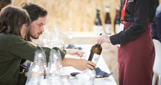 Uno de los maridajes en la Barcelona Wine Week