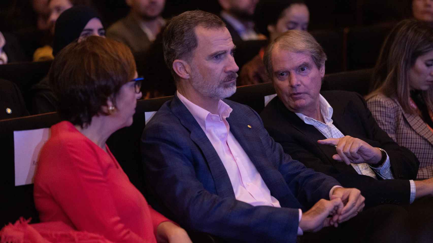 El Rey Felipe VI en la segunda jornada de la Fundación Princesa de Girona / EUROPA PRESS