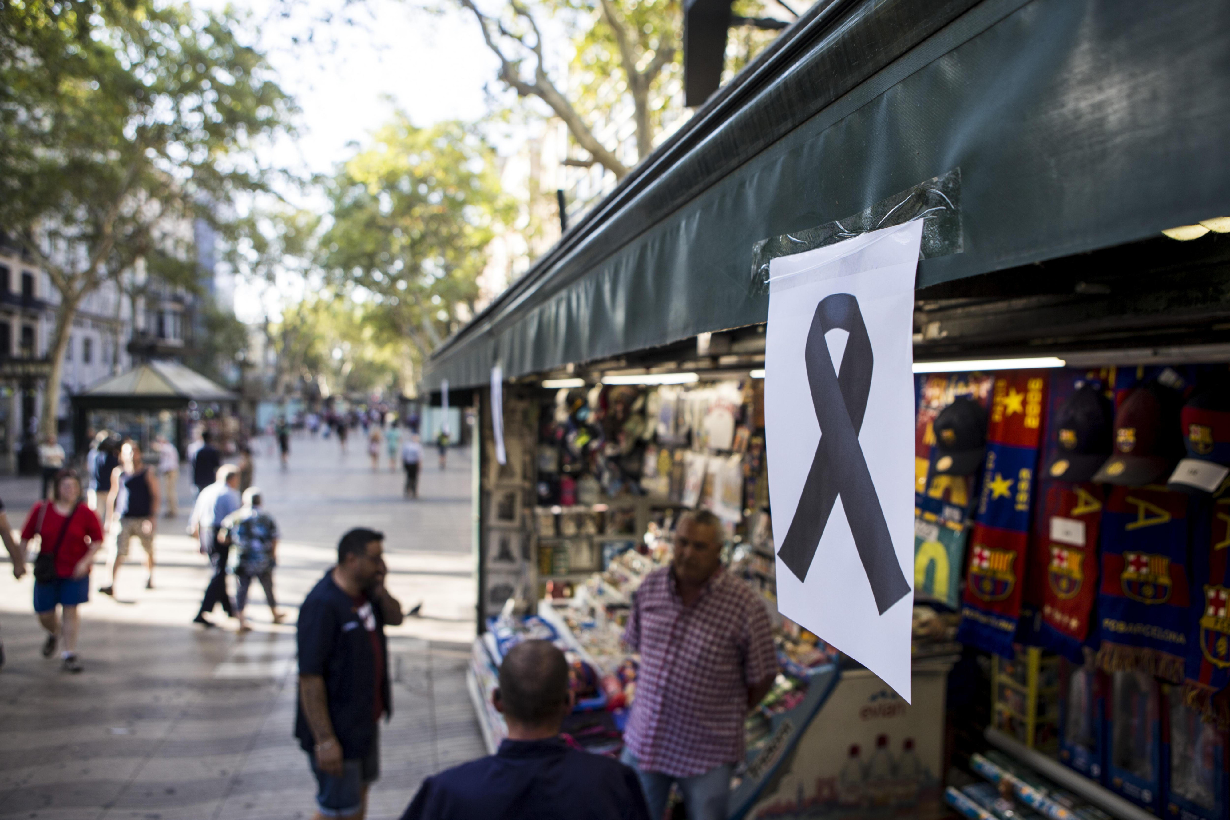 Imagen de la Ramblas de Barcelona después del atentado / EFE