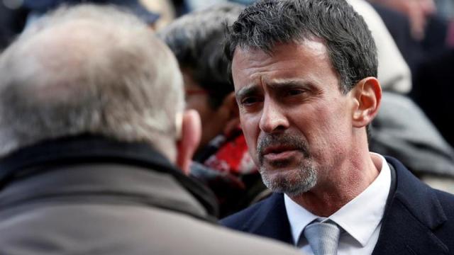 Manuel Valls durante su participación en un reciente acto en recuerdo de las víctimas de los atentados de París / EFE