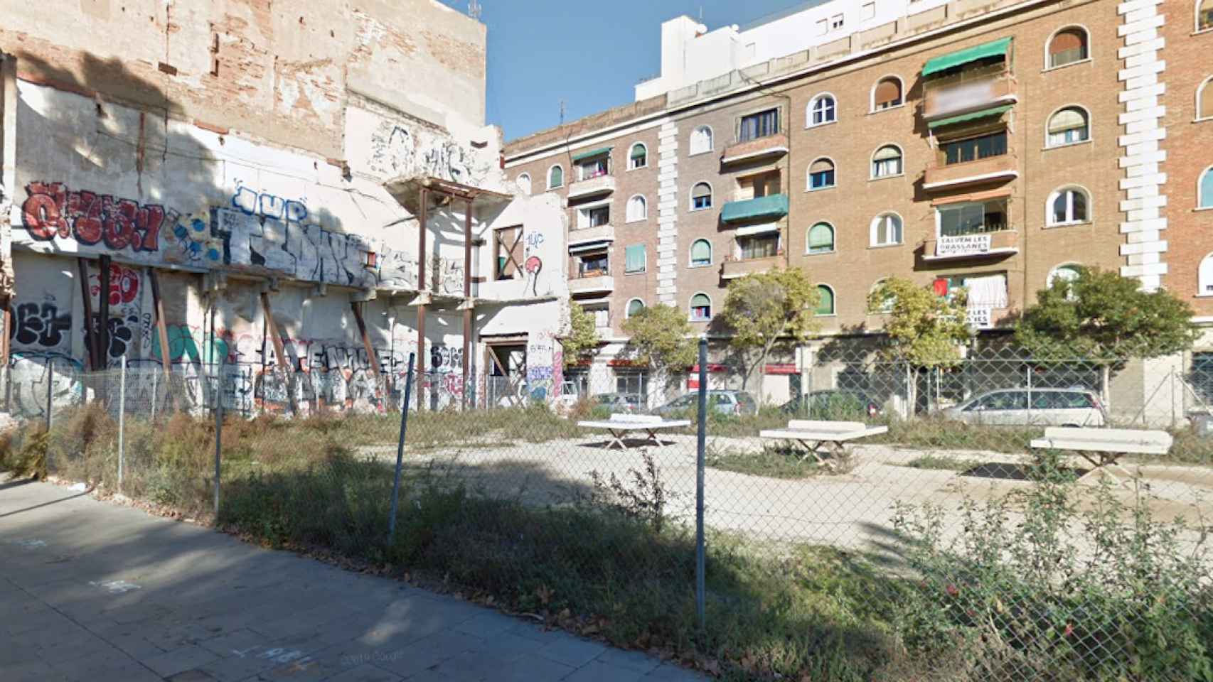 Una imagen del solar donde se ubicará la residencia de estudiantes / CG