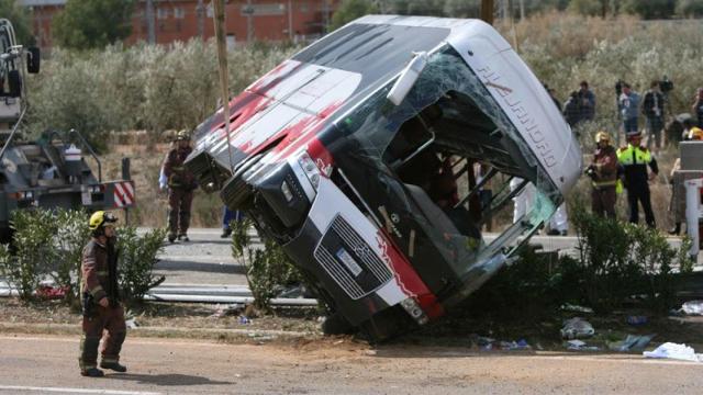 El accidente dejó 13 víctimas mortales, todas ellas de entre 19 a 25 años.
