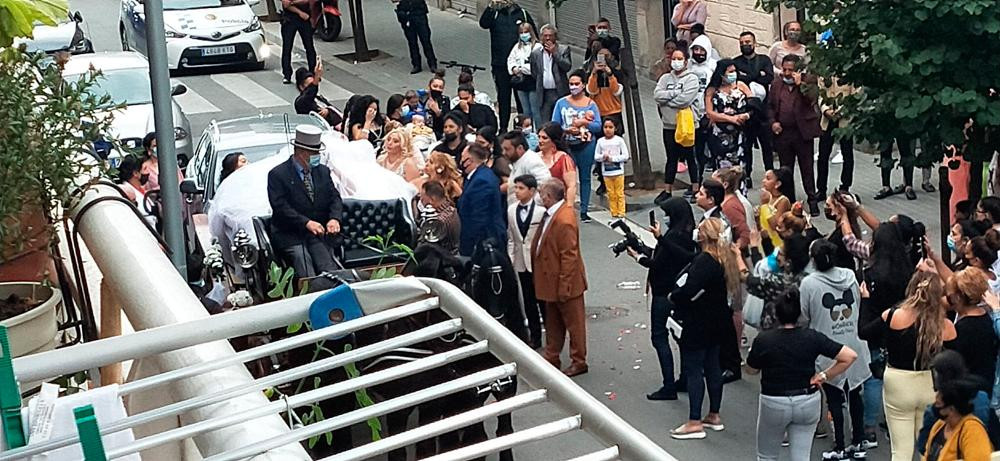 Fotografía del casamiento tomada por los vecinos / CG