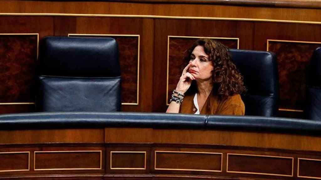 María Jesús Montero, ministra de Hacienda, que ha anunciado dos nuevos impuestos y cambios en el de sociedades / EFE