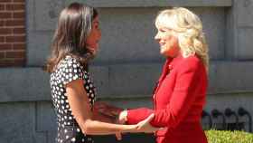 La reina Letizia y Jill Biden /EFE