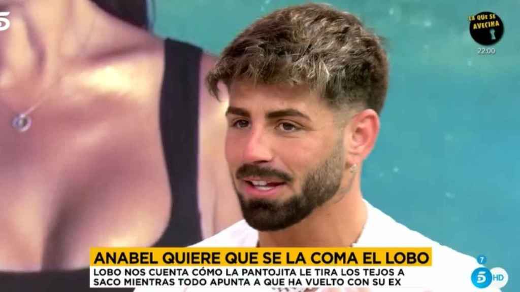 Isaac 'el Lobo' en 'Sálvame' / MEDIASET