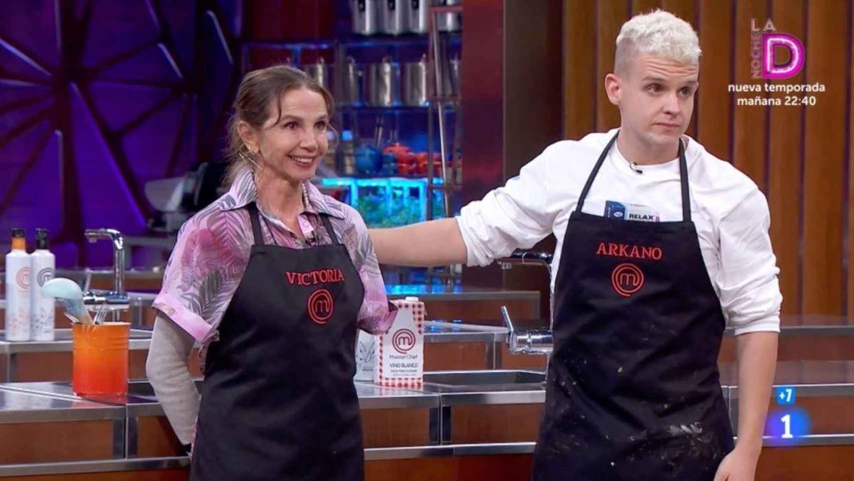 Victoria Abril, expulsada de 'Masterchef Celebrity' / TVE