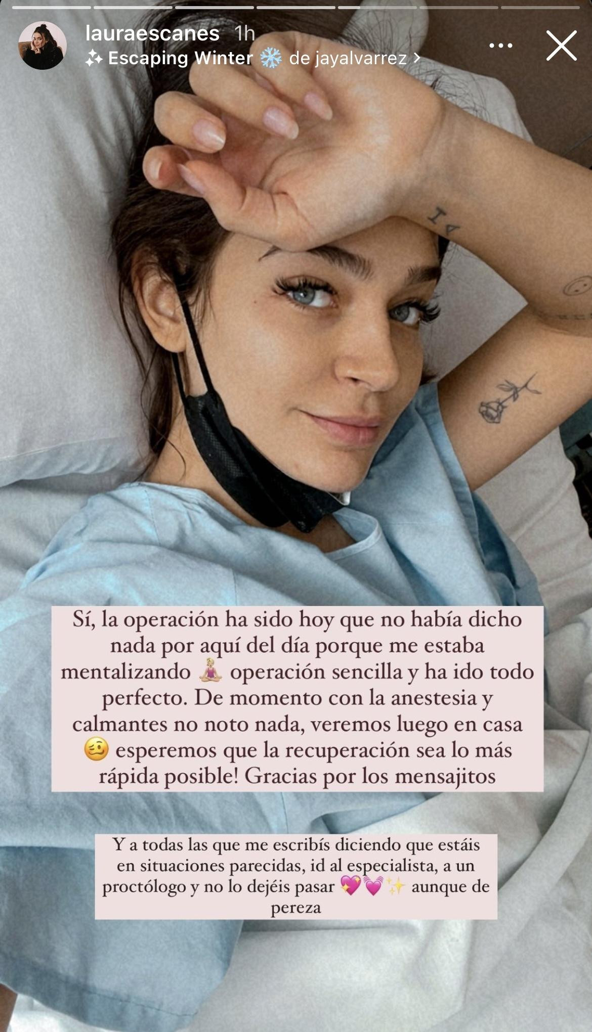 Historia de Laura Escanes en Instagram / @lauraescanes