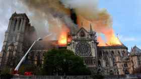 La Catedral de Notre Dame en llamas /EP