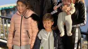 Luis Suárez disfruta con su familia de una jornada de nieve / INSTAGRAM