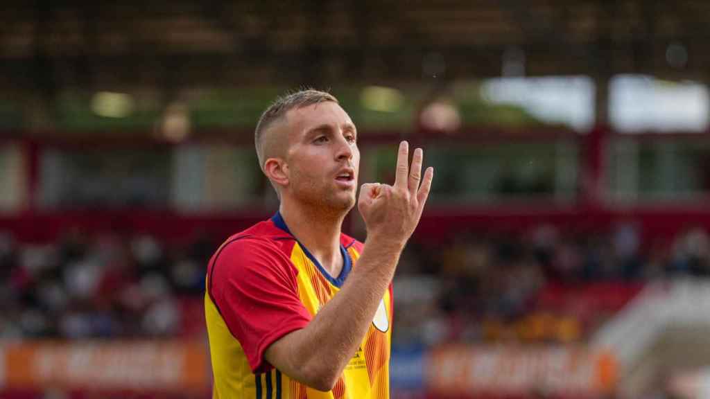 Gerard Deulofeu se sale en la goleada de Cataluña sobre Jamaica / EFE