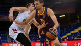 Pau Gasol, en una acción en la pasada Euroliga / EFE