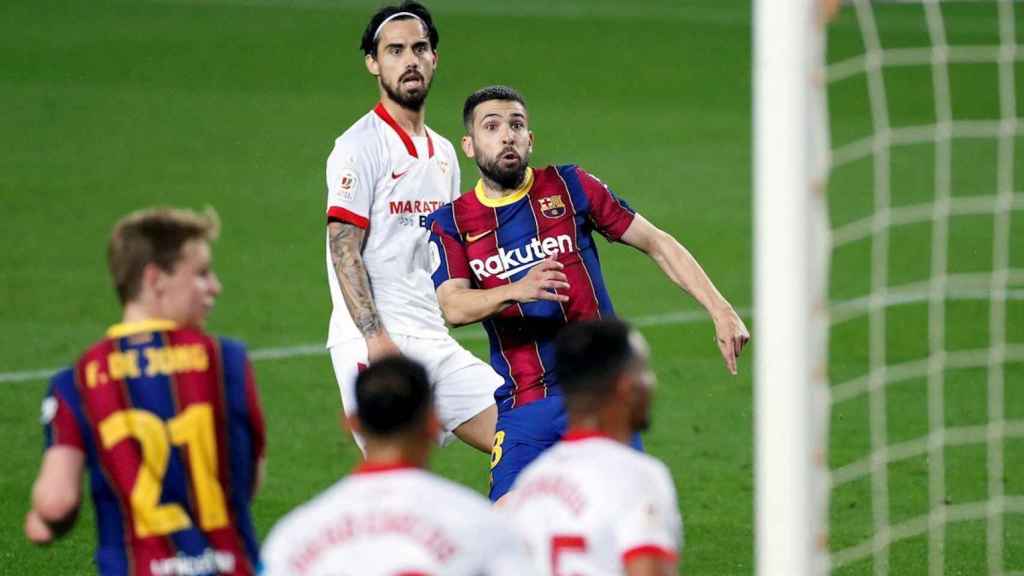 Suso en el Barça-Sevilla EFE