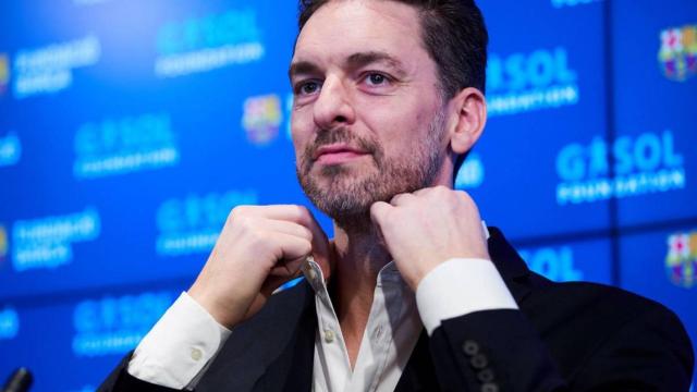 Pau Gasol en un acto EFE