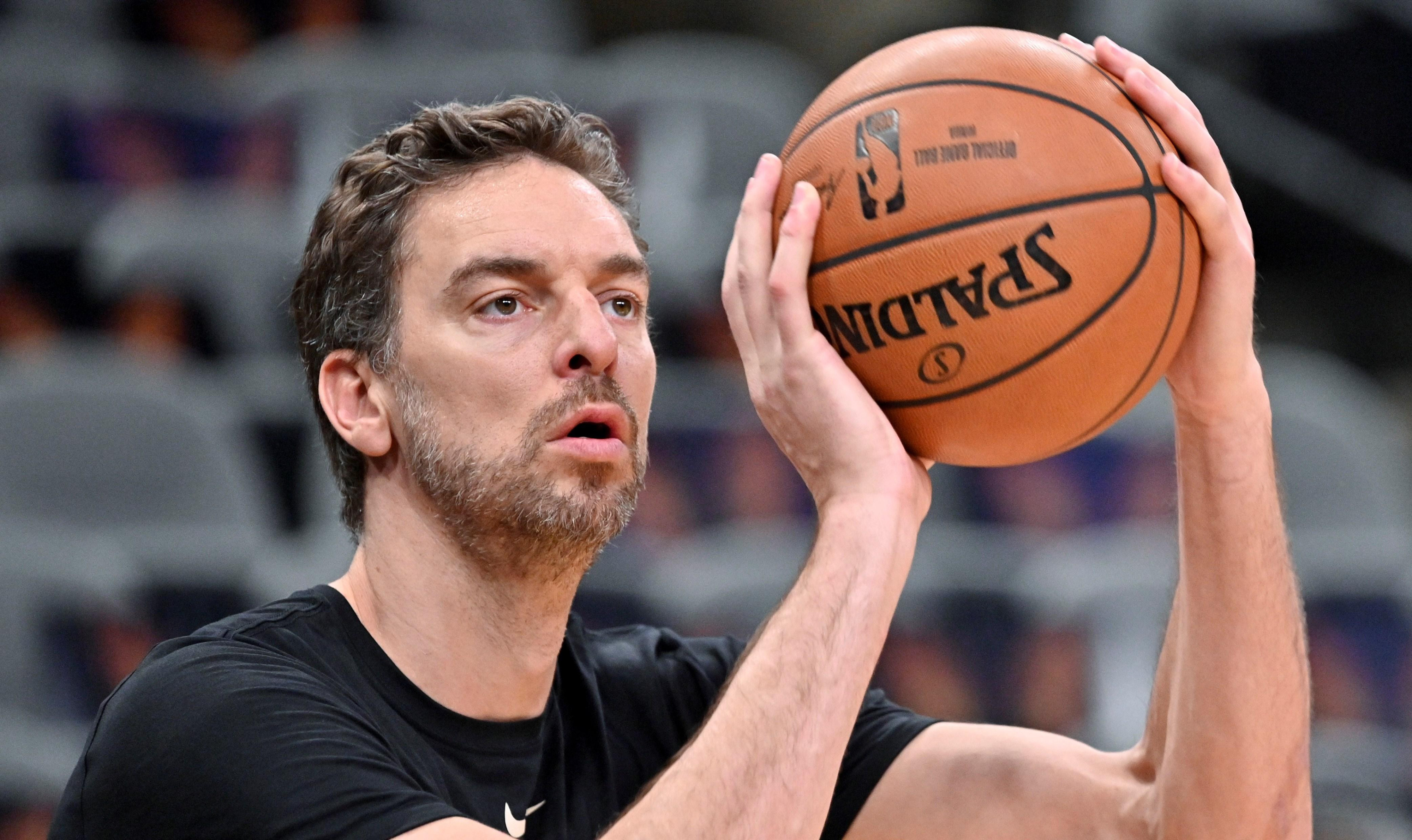 Gasol sigue recuperándose de su lesión en el pie/ EFE