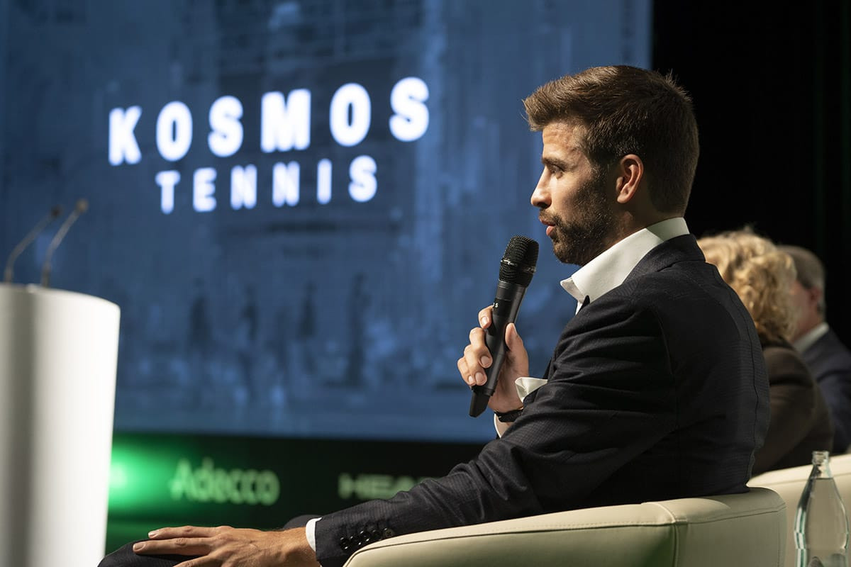 Gerard Piqué en un acto de Kosmos / EFE