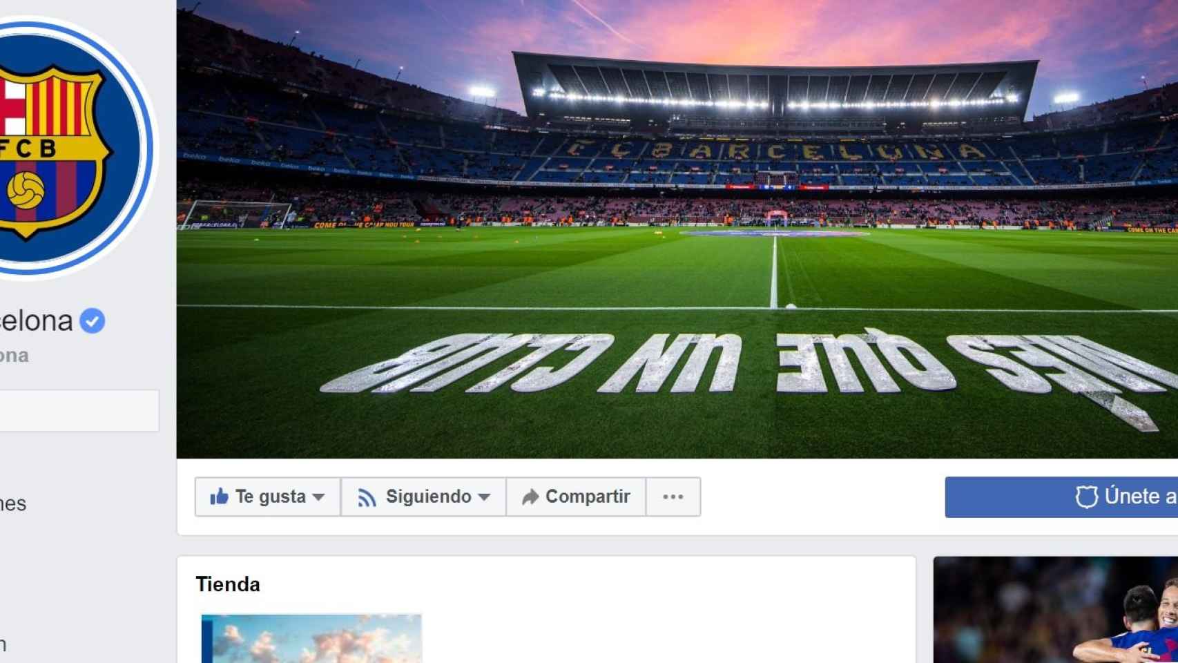 Imagen del Facebook del Barça | Facebook