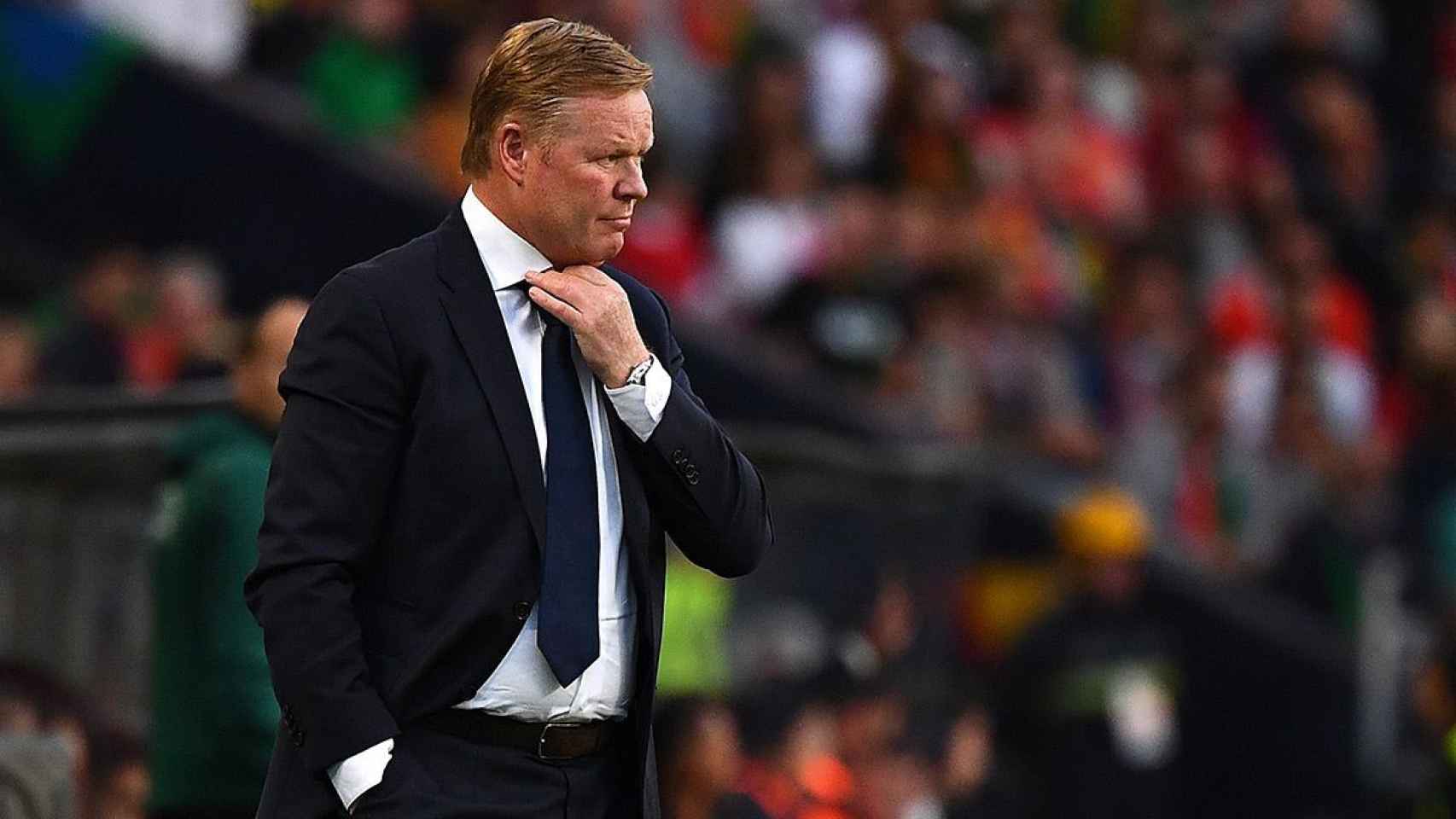 Koeman, en un partido con el FC Barcelona | EFE