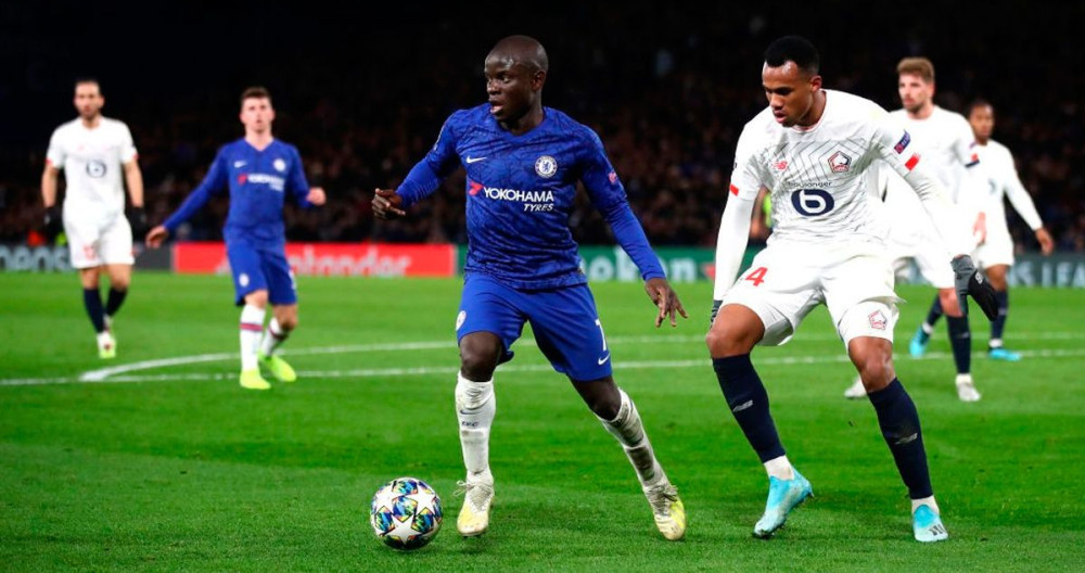 Kante, en un partido con el Chelsea | EFE