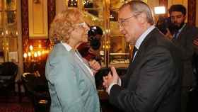 Florentino Pérez y Manuela Carmena en una imagen de archivo / EFE