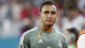 Una foto de Keylor Navas durante un partido con el Real Madrid / EFE