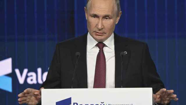 El presidente ruso, Vladímir Putin, dando un discurso en Moscú / EFE - EPA - SERGEY GUNEEV - SPUTNIK - KREMLIN POOL MANDATORY CREDIT