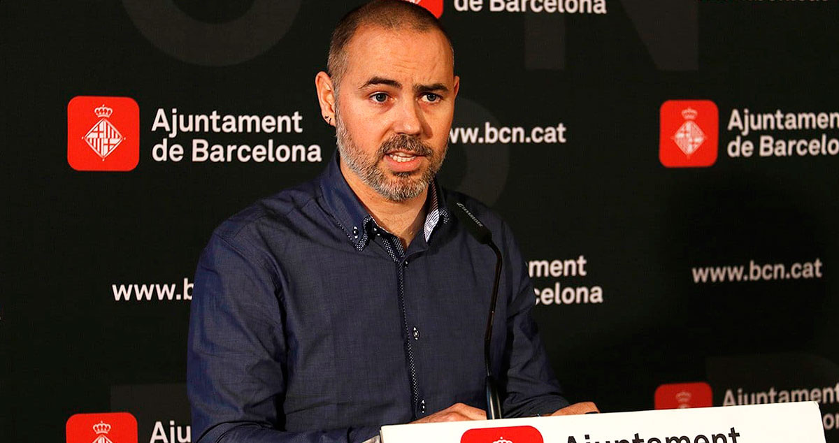 Eloi Badia, presidente de Parcs i Jardins de Barcelona, en una comparecencia anterior / CG