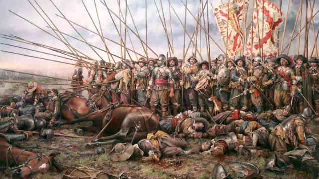 'Batalla de Rocroi', un lienzo de Augusto Ferrer Dalmau