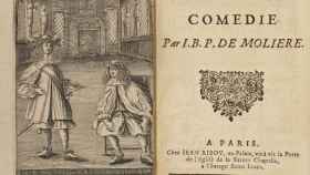 Grabado de una edición de 'El misántropo' de Moliere