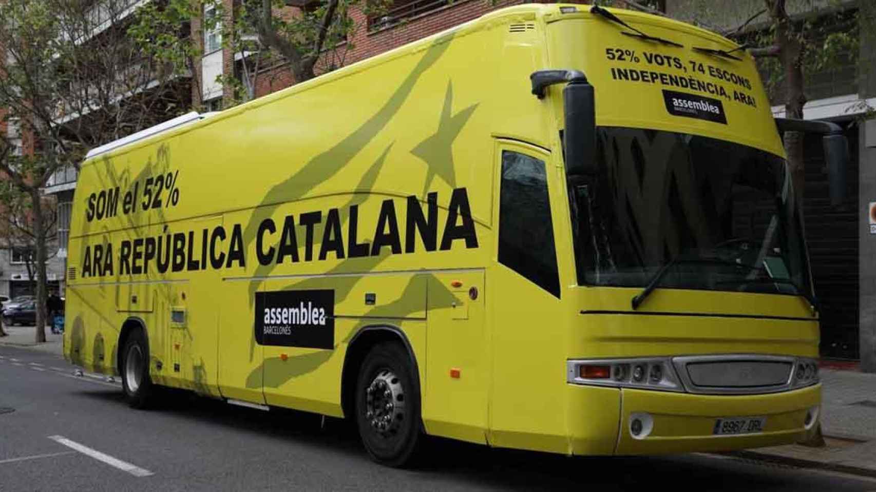 El Bus per la Independència impulsado por la ANC / ANC