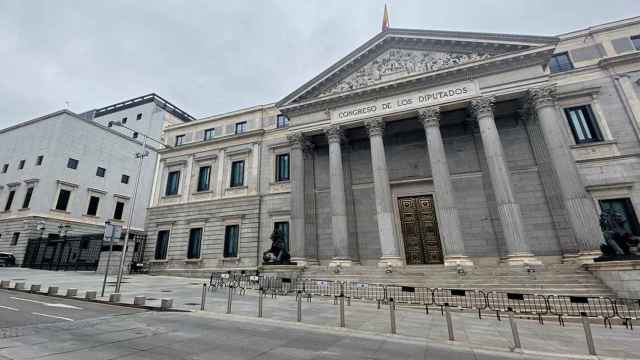 La fachada del Congreso de los Diputados, donde se tramita la reforma del Código Penal / EUROPA PRESS