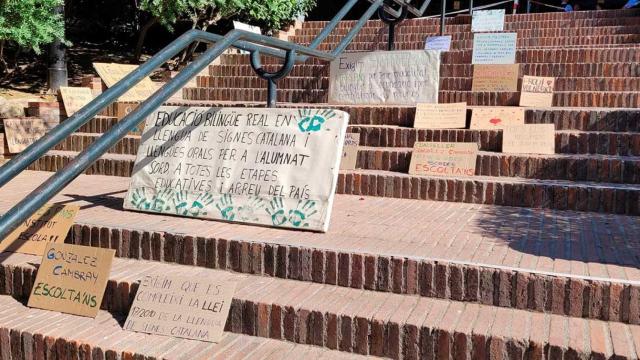 Entidades de alumnos sordos de Cataluña reclaman a Educación una enseñanza bilingüe / CEDIDA