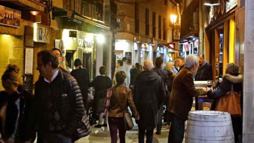 Calle Laurel en Logroño