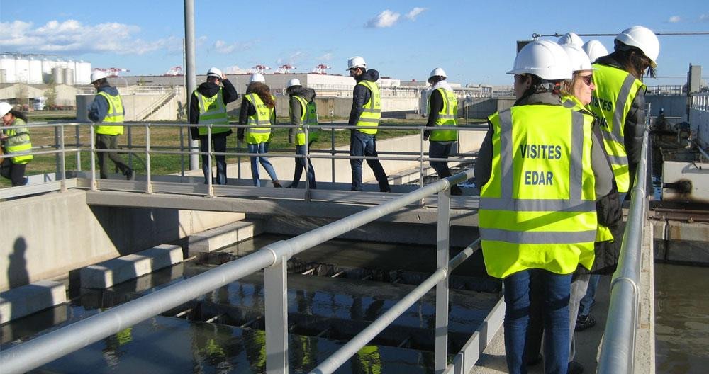 Depuradora de El Prat del Llobregat, uno de los activos que el AMB aportó para la creación de la sociedad mixta que gestiona el agua de la zona junto a Agbar y Criteria / AMB