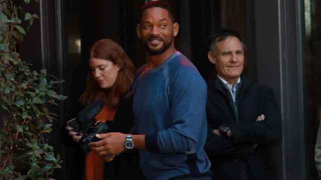 El actor Will Smith durante un acto en Madrid / EP