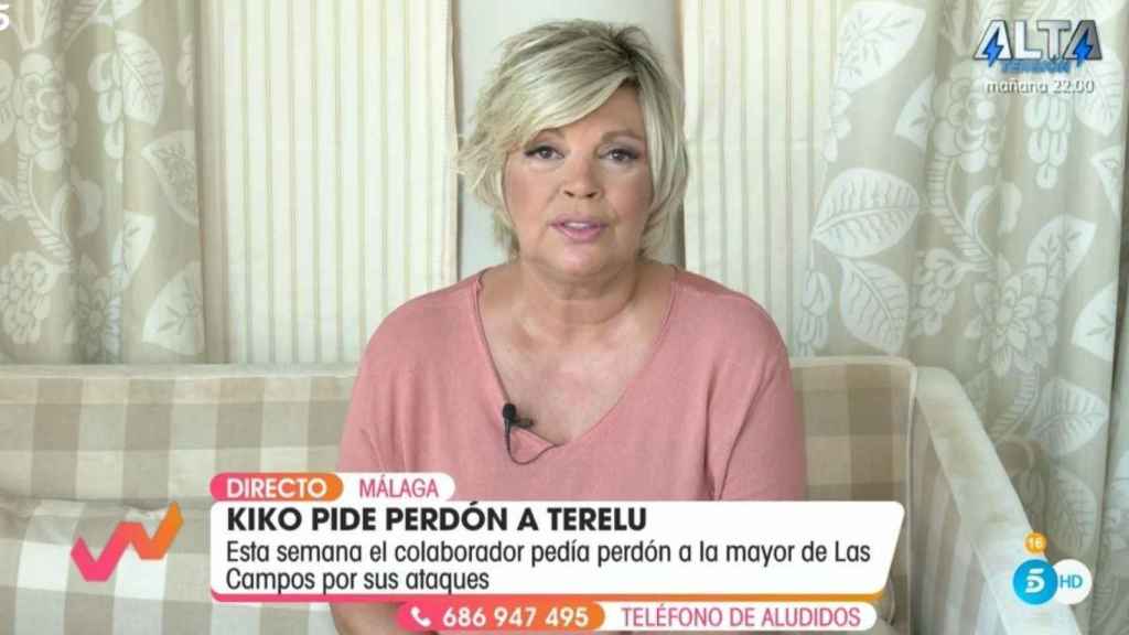 Terelu Campos en 'Viva la vida' / MEDIASET