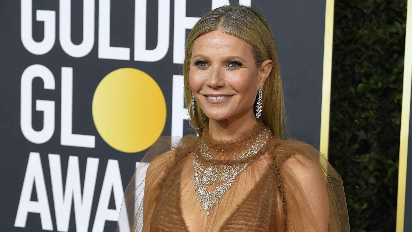 Gwyneth Paltrow en la alfombra roja de los Globos de Oro / EP