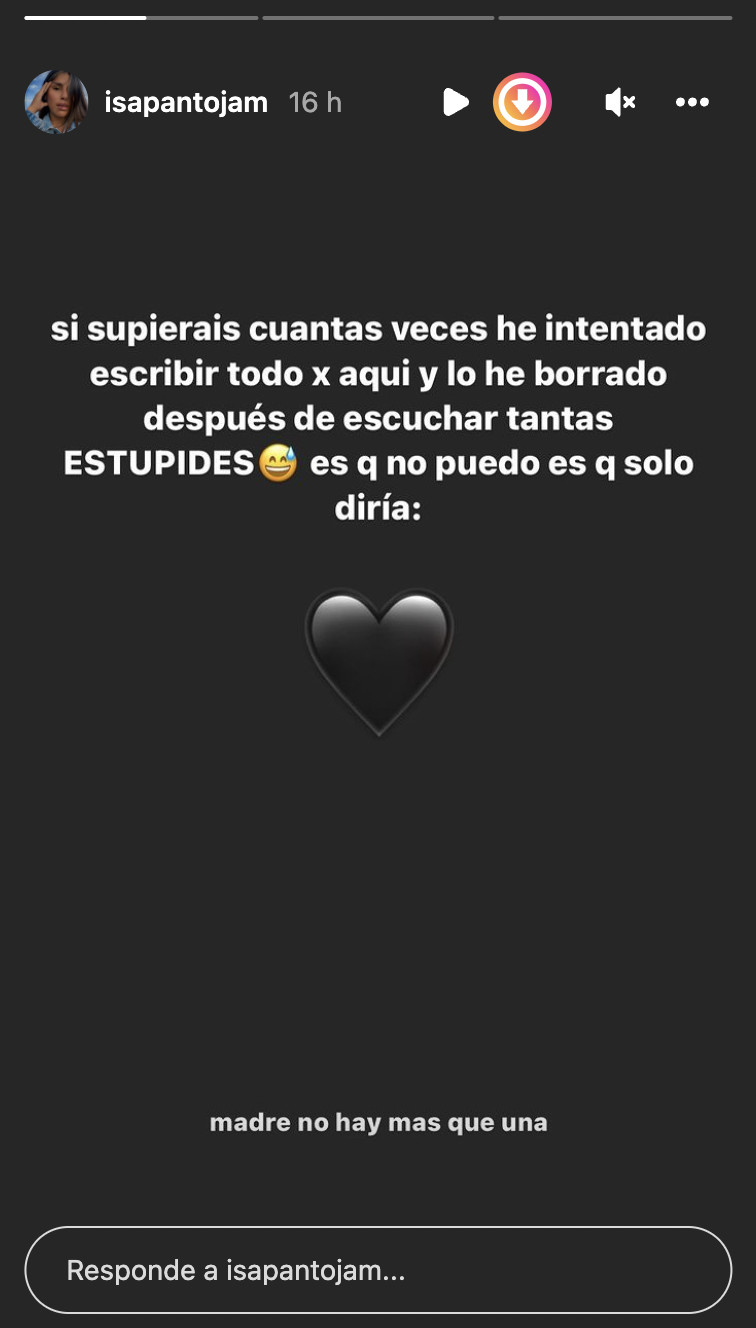 Isa Pantoja en Instagram / @isapantojam