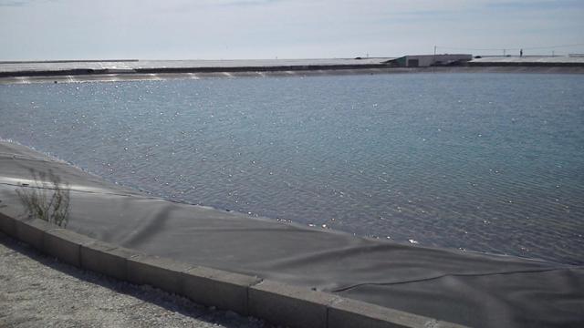 Una balsa de riego, como en la que murió ahogado este viernes un agricultor de Lleida mientras intentaba sacar el cadáver de un perro /CEDIDA