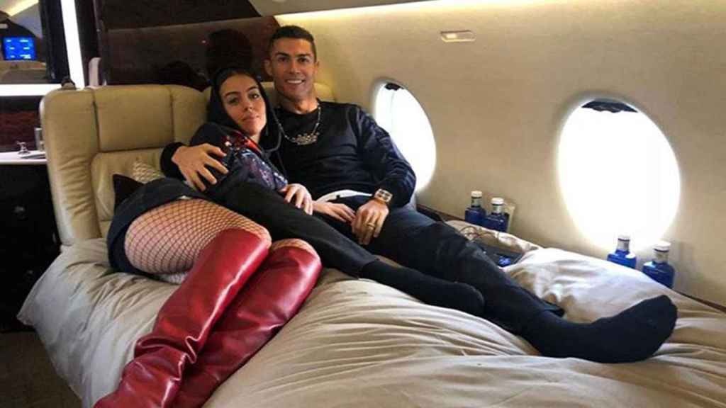 Georgina Rodríguez y Cristiano Ronaldo