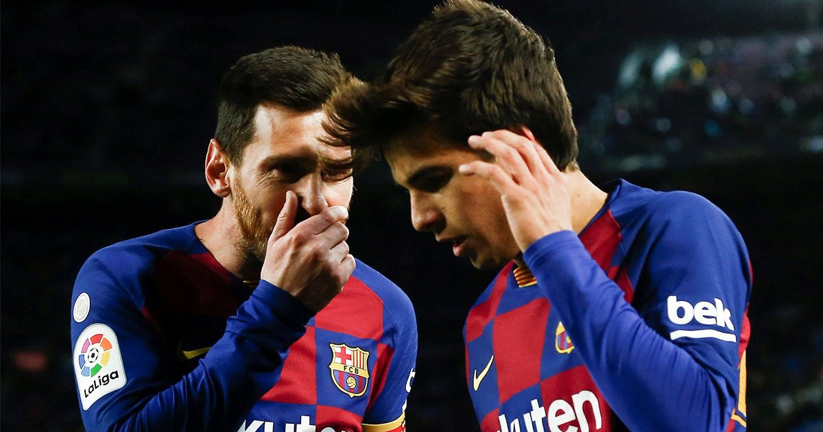 riqui puig se despide de messi