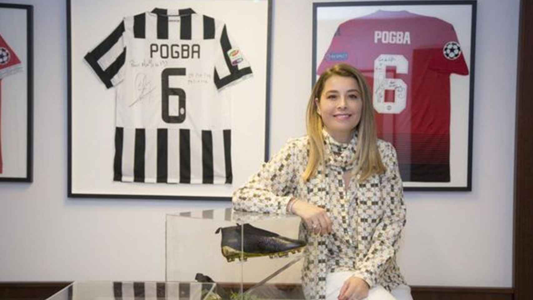 Rafaela Pimienta, la sucesora de Mino Raiola, en una imagen de archivo / REDES