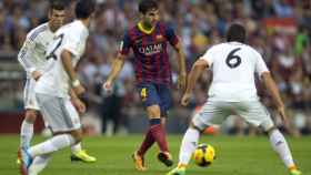 Cesc, en un partido contra el Real Madrid | EFE