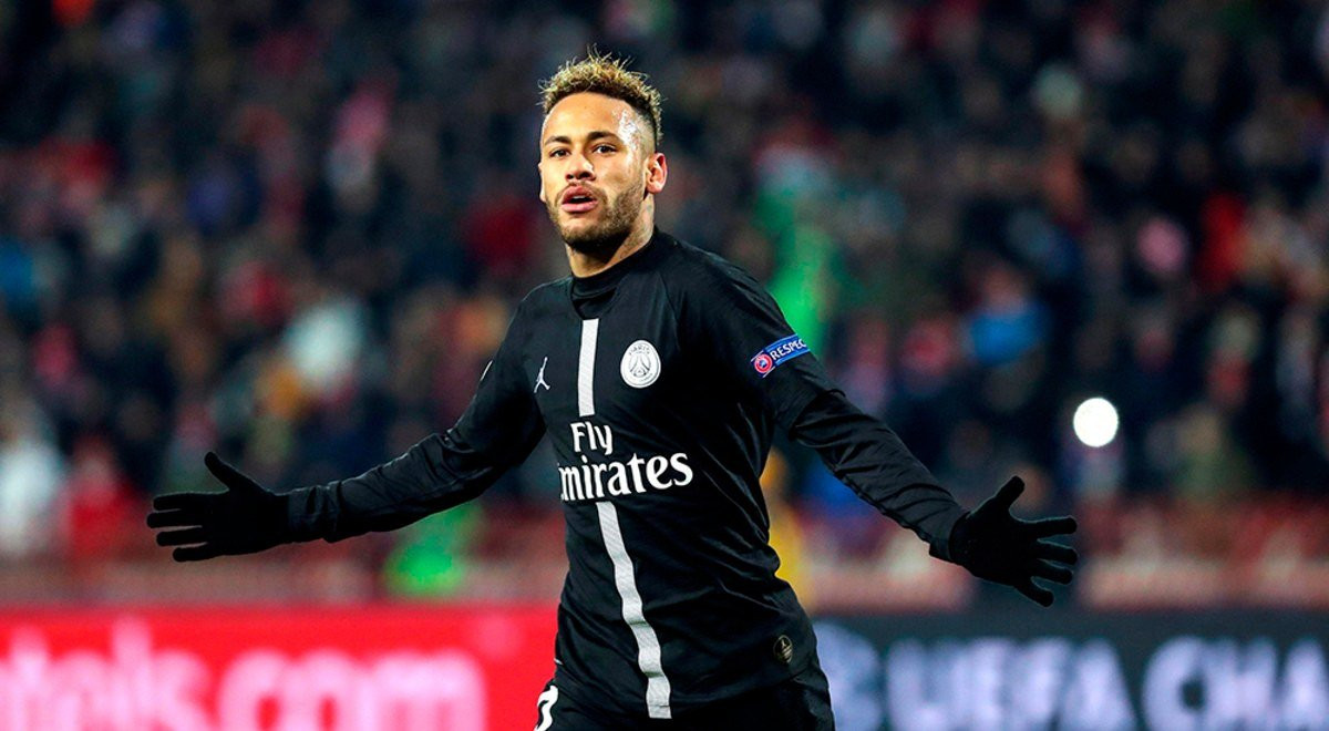 Neymar Júnior celebrando un gol con el PSG / EFE