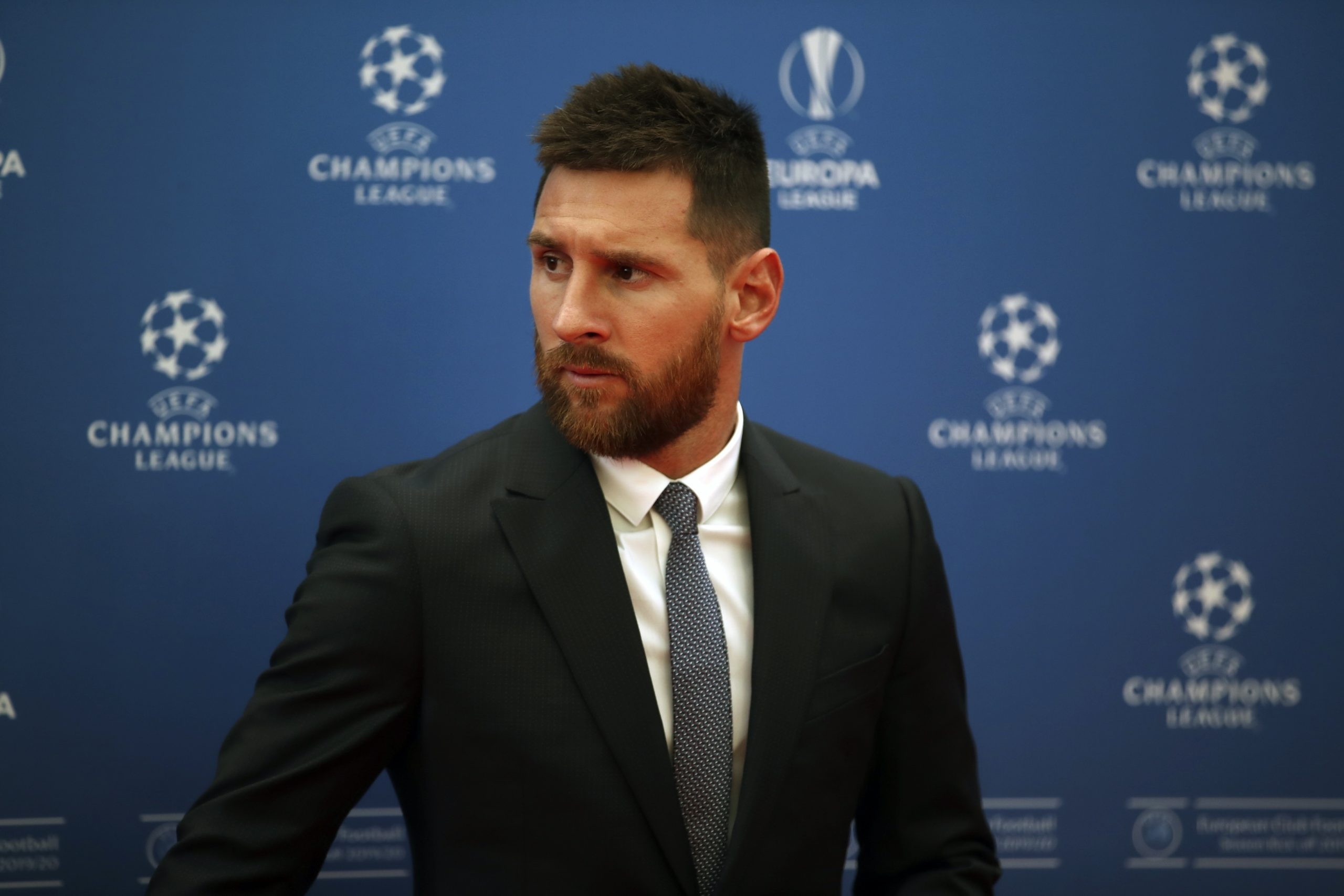 Messi en una imagen de archivo en la gala de la UEFA / UEFA