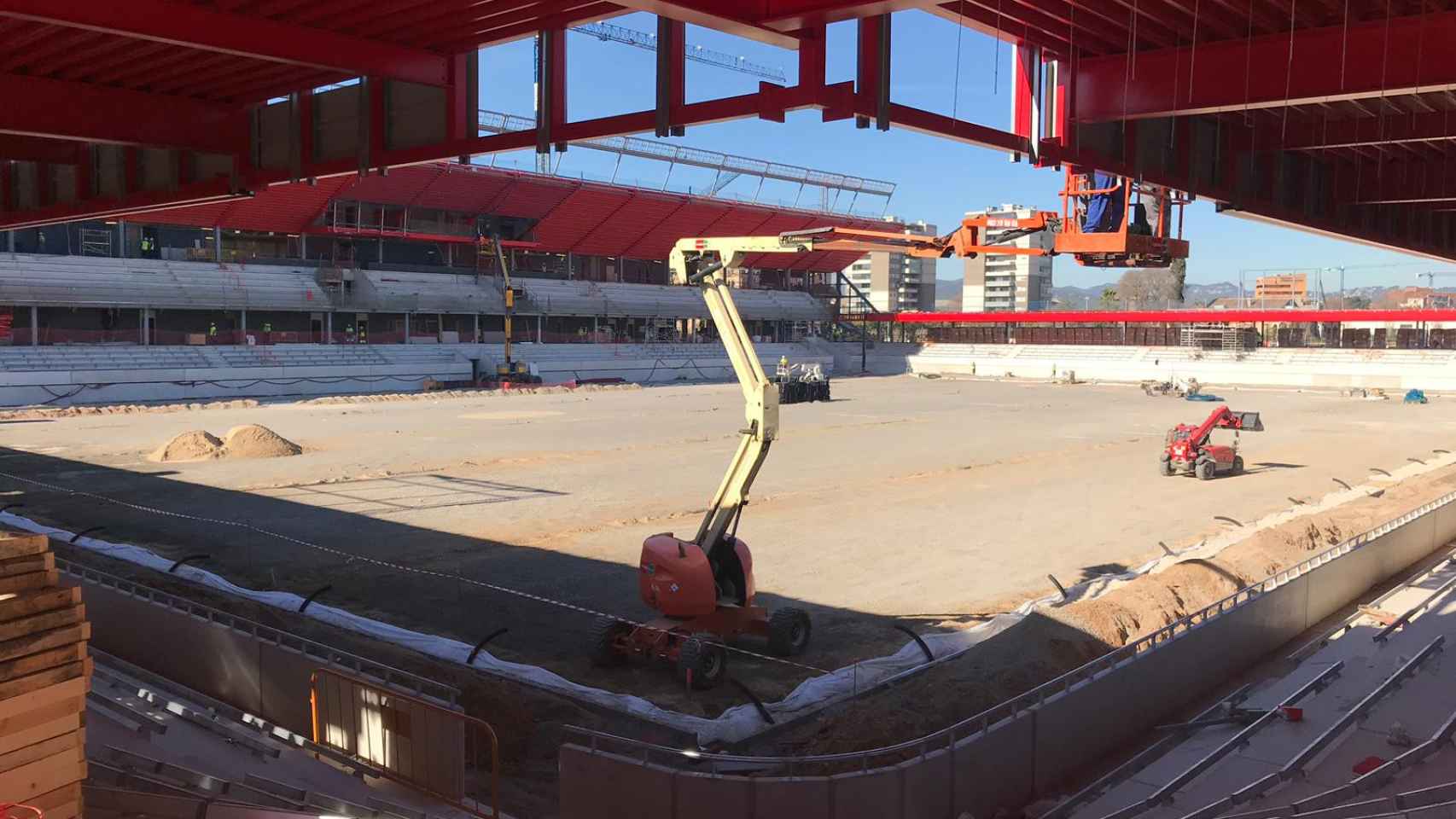 Así avanzan las obras del Estadi Johan Cruyff / CULEMANÍA