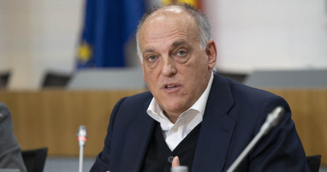 Javier Tebas en un acto / La Liga